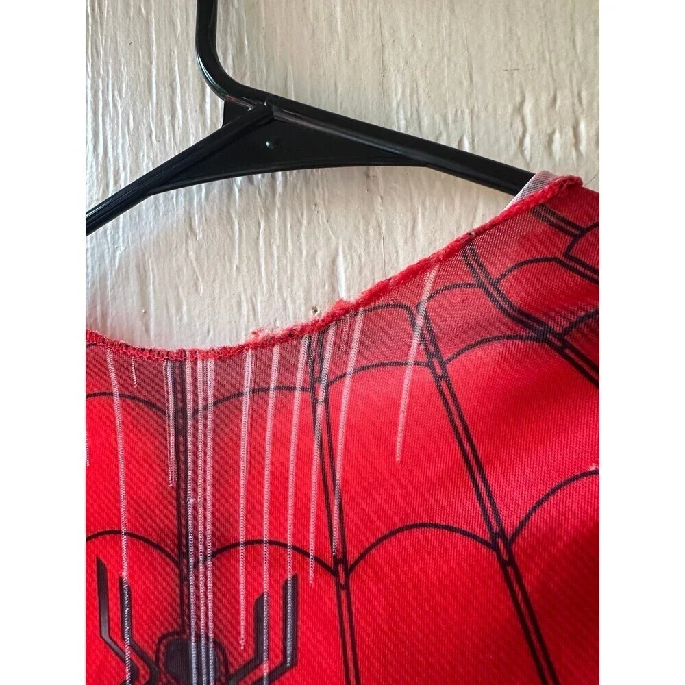 Black and Red Spider-Man boys size medium costume